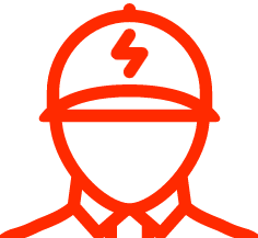 Logo of electrician in burbank