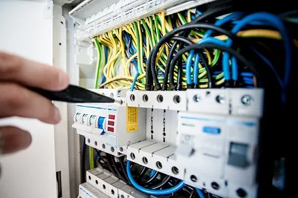 our burbank electreician is performing his electric-security-audit at burbank, CA.